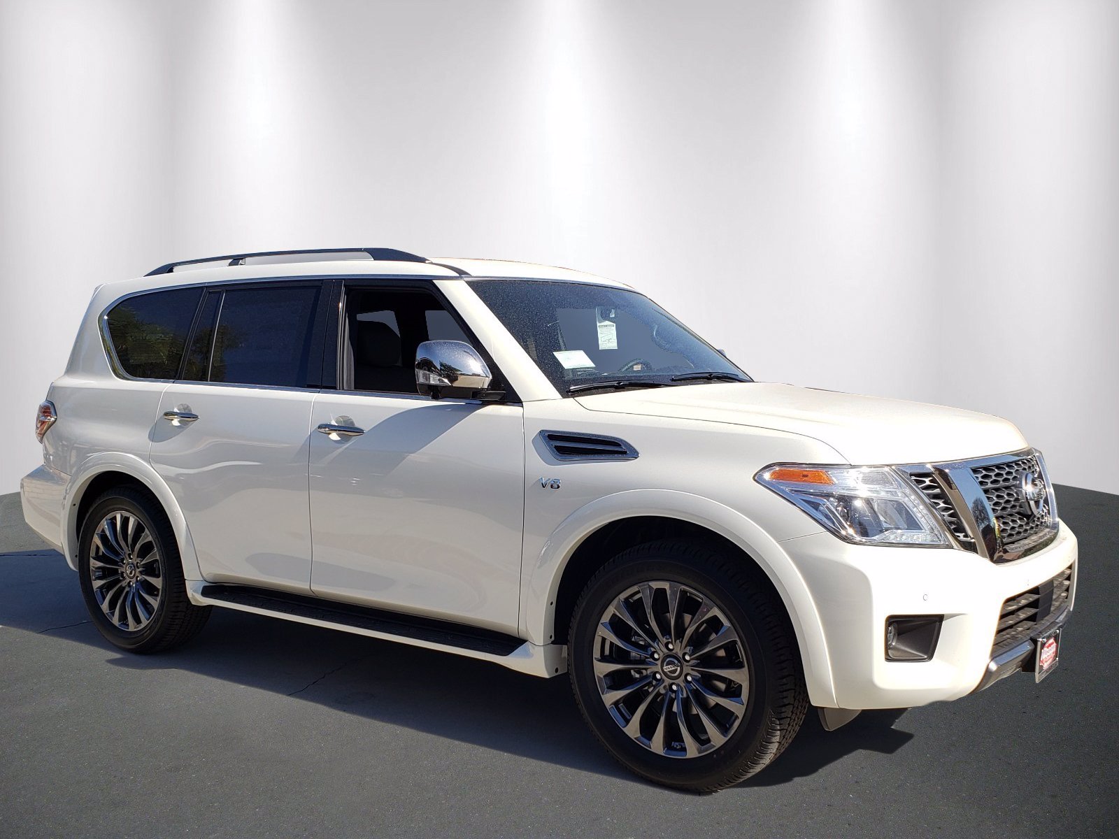 New 2020 Nissan Armada Platinum w/ Second Row Captains Chairs Sport ...